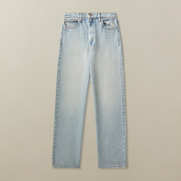 Iris 5 Pocket Jean, 1968 Vintage, Bleached Out