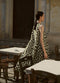 Block Print Sleeveless Dress, Olive