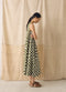 Block Print Sleeveless Dress, Olive