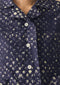 Batik Cook Check Top, Provencal Blue