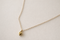 Lou Puff Heart Necklace | Gold Fill