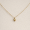 Lou Puff Heart Necklace | Gold Fill