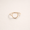 Open Circle Ring | Gold Fill