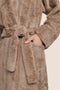 Renew Plush Long Robe, Toffee
