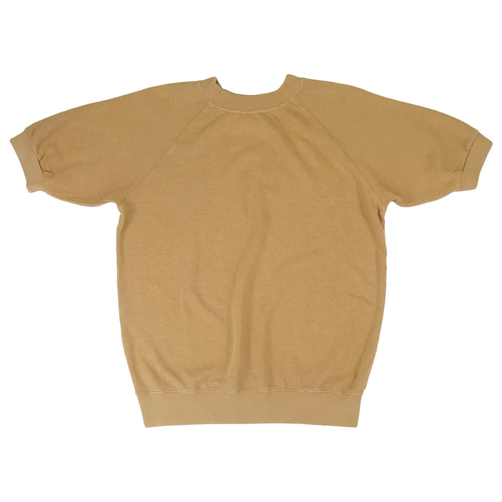 Short Sleeve Raglan Fleece, Coyote