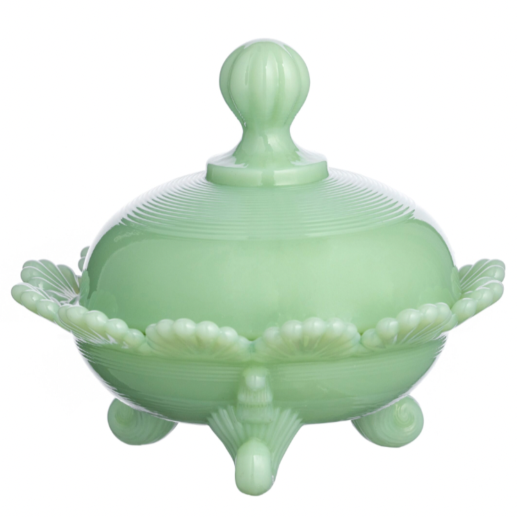Covered Footed Candy Dish