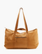 Leather Weekend Bag, Natural