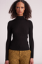 Hattie Knit Long Sleeve, Black