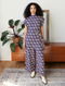 Jacquard Jumpsuit, Maze