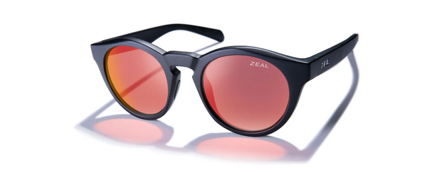 Crowley, Matte Black with Phoenix Mirror Lens