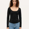Casilda Cashmere Top, Black