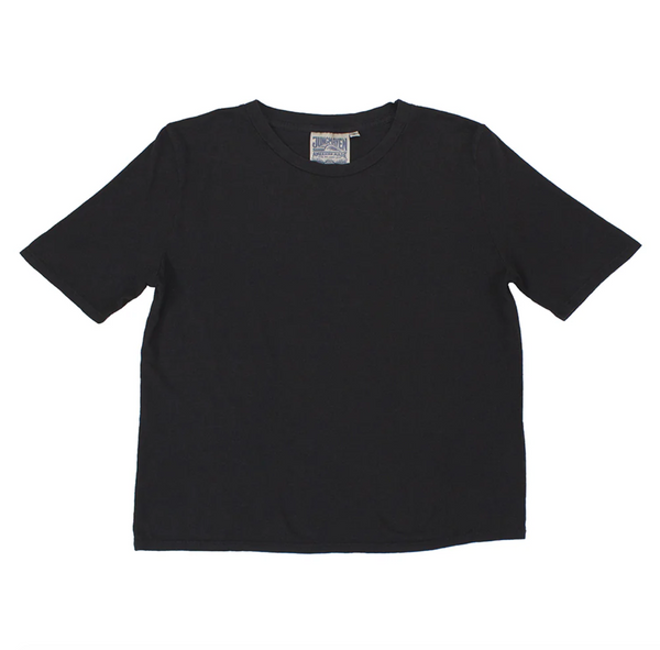 Silverlake Cropped Tee, Black