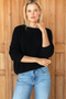 Daily Sweater, Black Organic