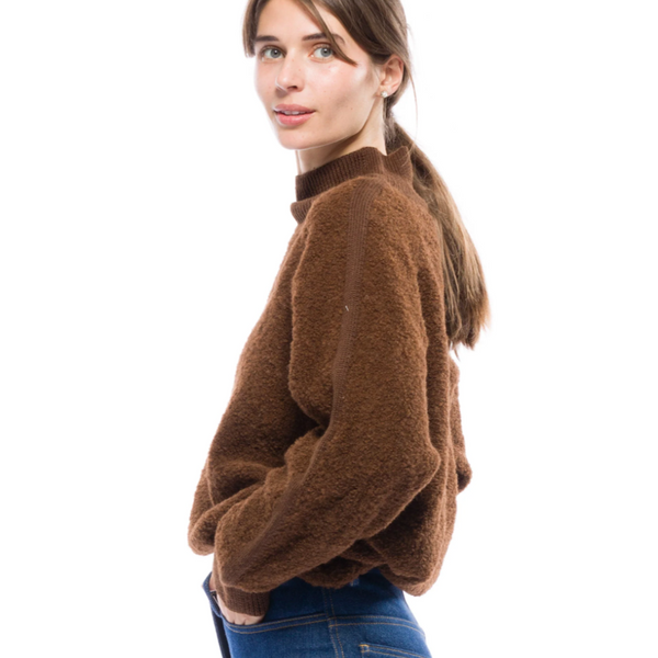 Amana Sweater, Brown