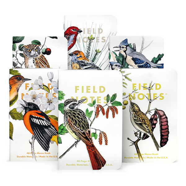 Birds and Trees of North America Notebook, Set of 3