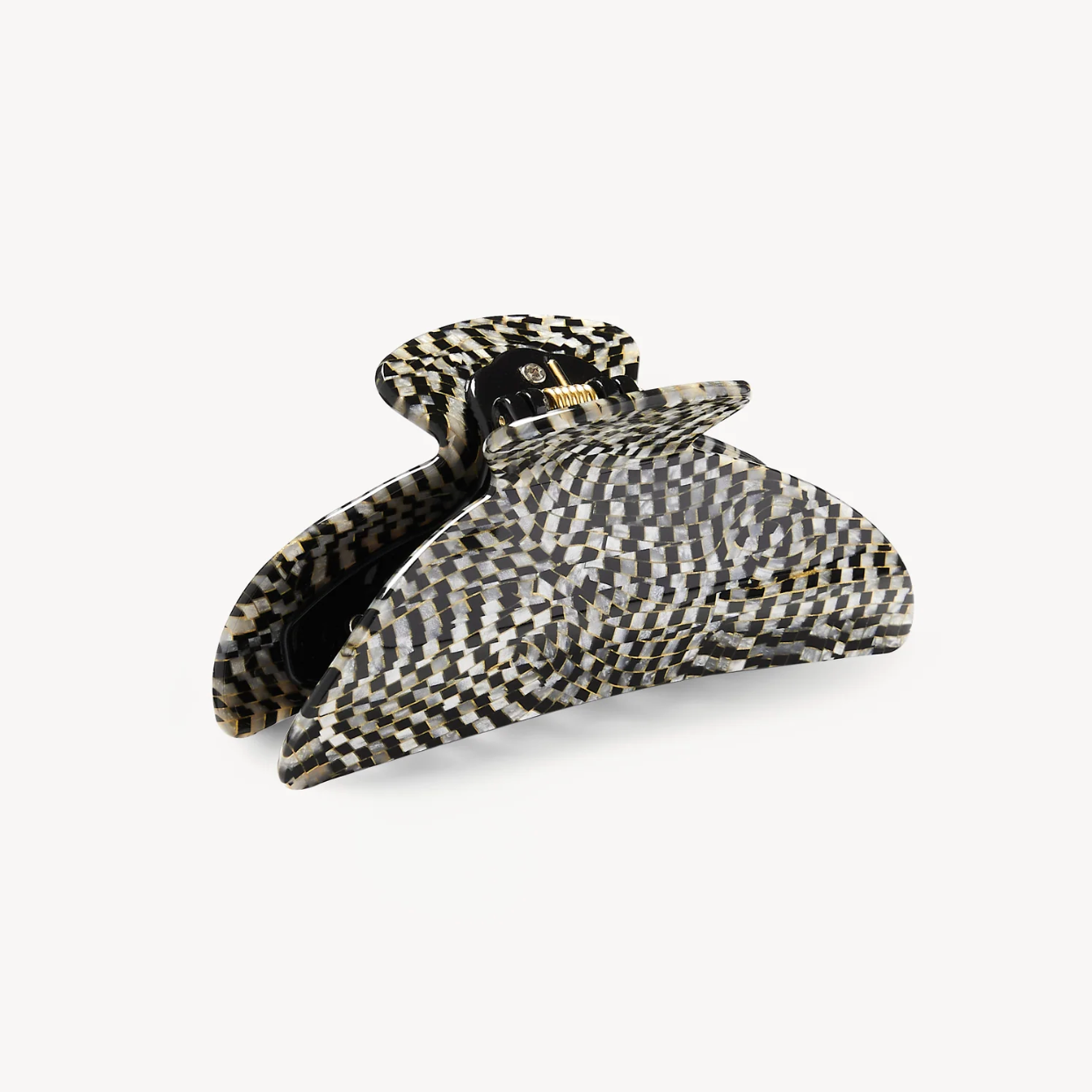 Midi Heirloom Claw, Perle Noir