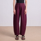 Bari Crop Trouser, Black Cherry