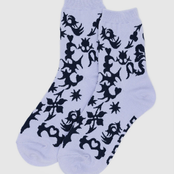 Crew Sock, Western Cut-Outs