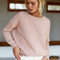 Carolyn Sweater, Muted Clay Organic