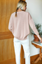 Carolyn Sweater, Muted Clay Organic