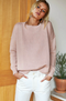 Carolyn Sweater, Muted Clay Organic