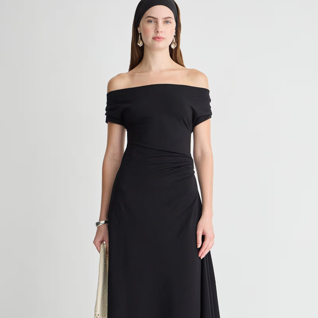 Marles off the Shoulder, Black