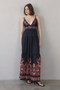 Valor Dress, Black Print