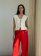 Florence Vest, Off White