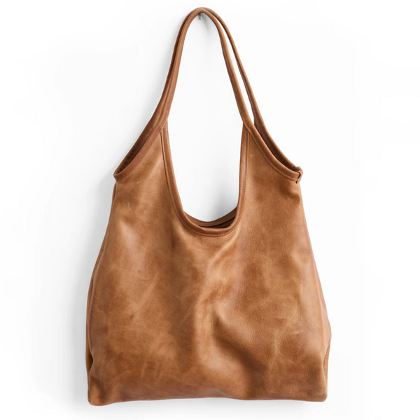Envelope Tote, Premium Saddle