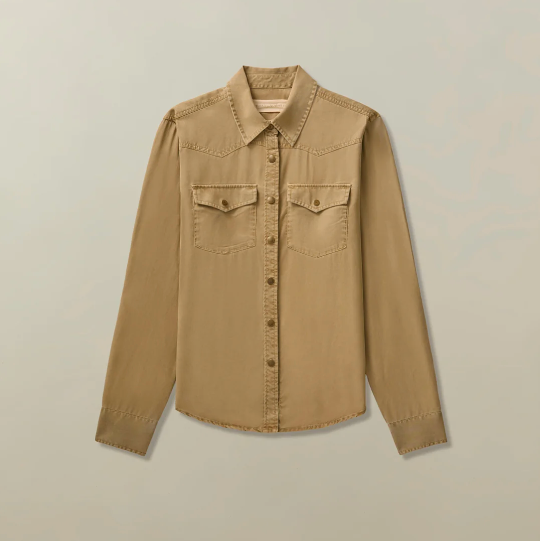 Cassidy Western Shirt, Army