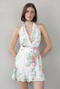 Mel Dress, Pink Flowers