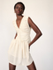 Mistral Mini Dress, Ivory