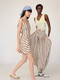 Sorelle Striped Mini Dress