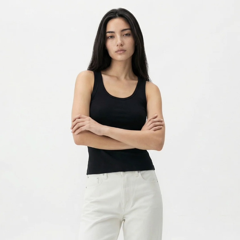 Rib Tank, Black