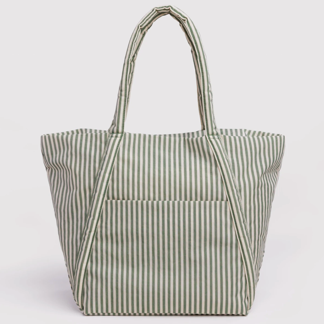 Cloud Bag, Sage Stripe