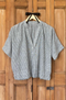 Artist Button Down, Charcoal Stripe