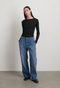 Painter Pant, Delft Blue Overdye