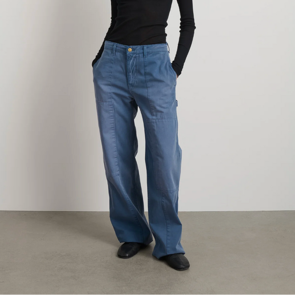 Painter Pant, Delft Blue Overdye