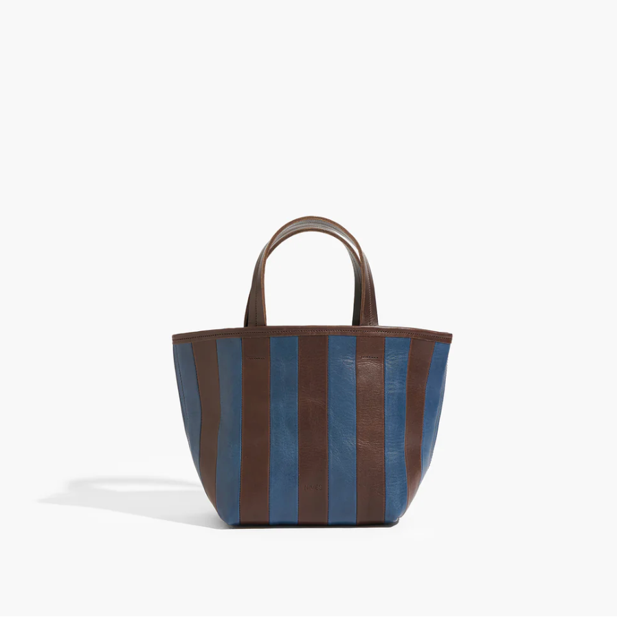 Striped Gorriti Bag, Blue