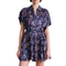 Agnezca Floral Mini Dress, Navy Floral