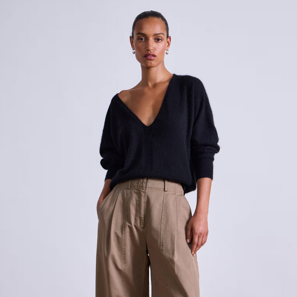 Softest Silk Cashmere V-Neck