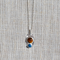 Tiger's Eye + Lapis Pendant