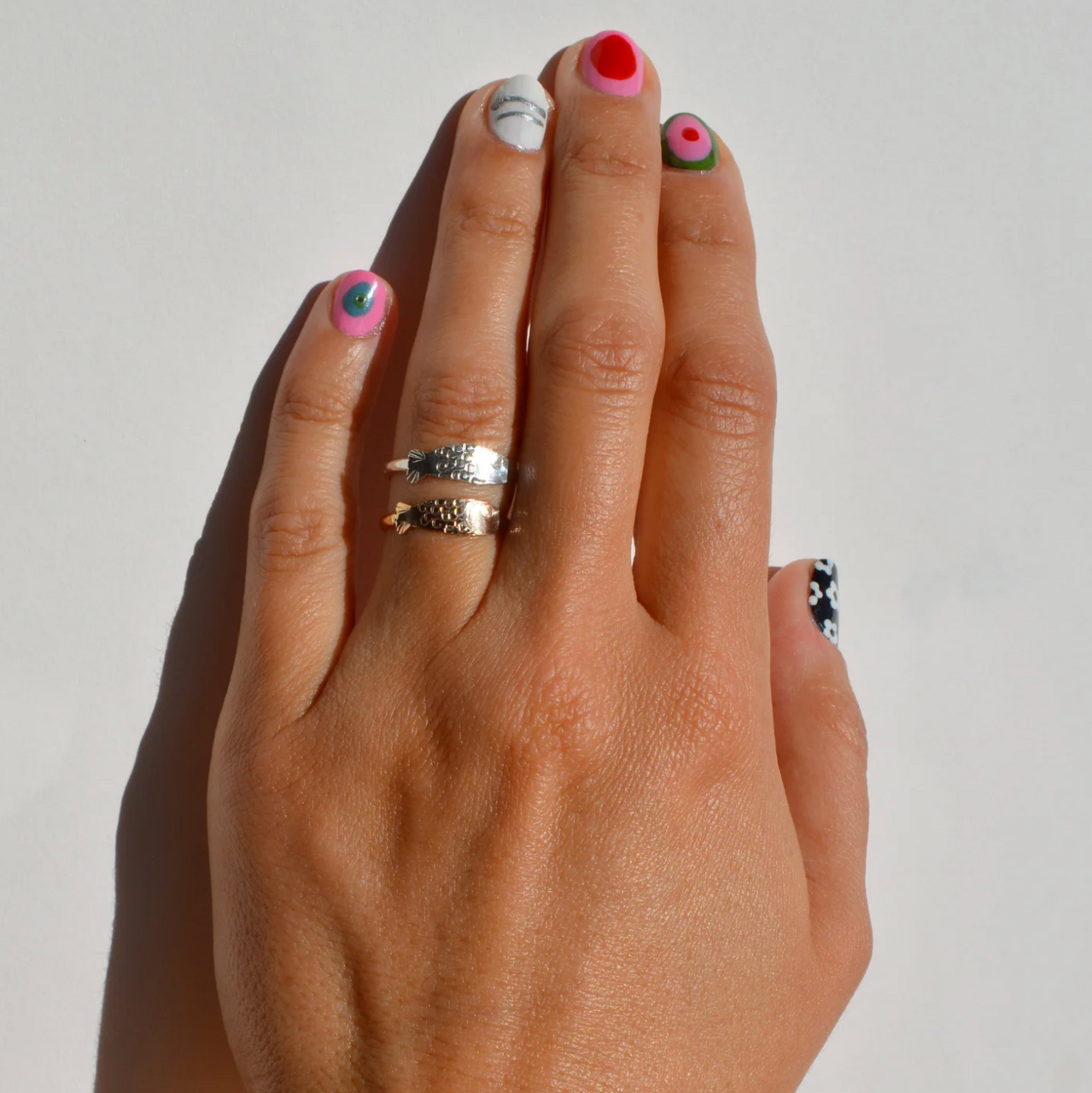 Sardine Ring, Silver