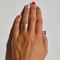 Sardine Ring, Silver