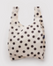 Standard Baggu, Cream and Black Polka Dot