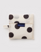 Standard Baggu, Cream and Black Polka Dot