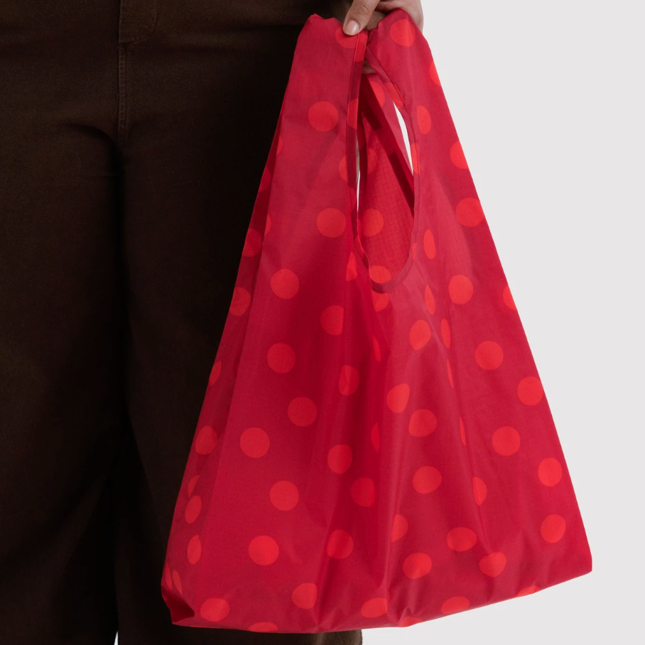 Standard Baggu, Red Polka Dot