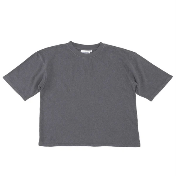 Ramona Short Sleeve Tee, Diesel Gray