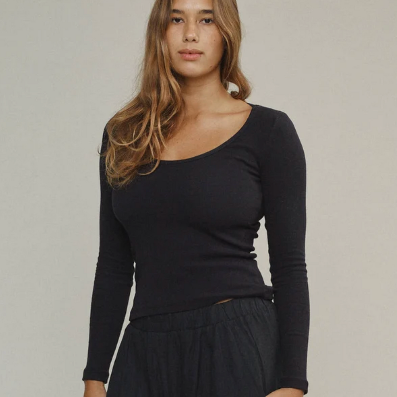 Paseo Long Sleeve, Black