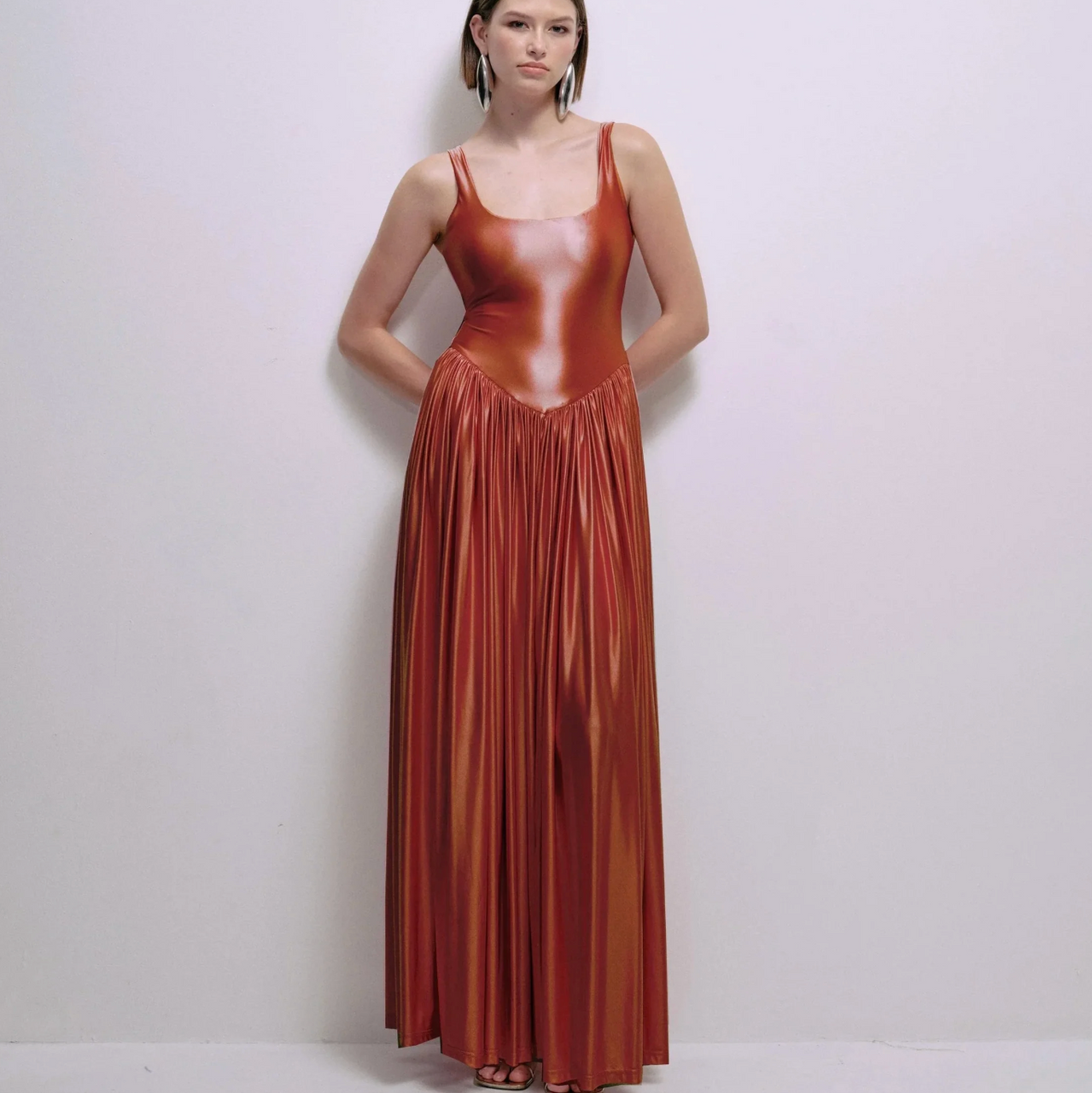 Orianna Dress, Copper